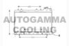 AUTOGAMMA 104309 Radiator, engine cooling